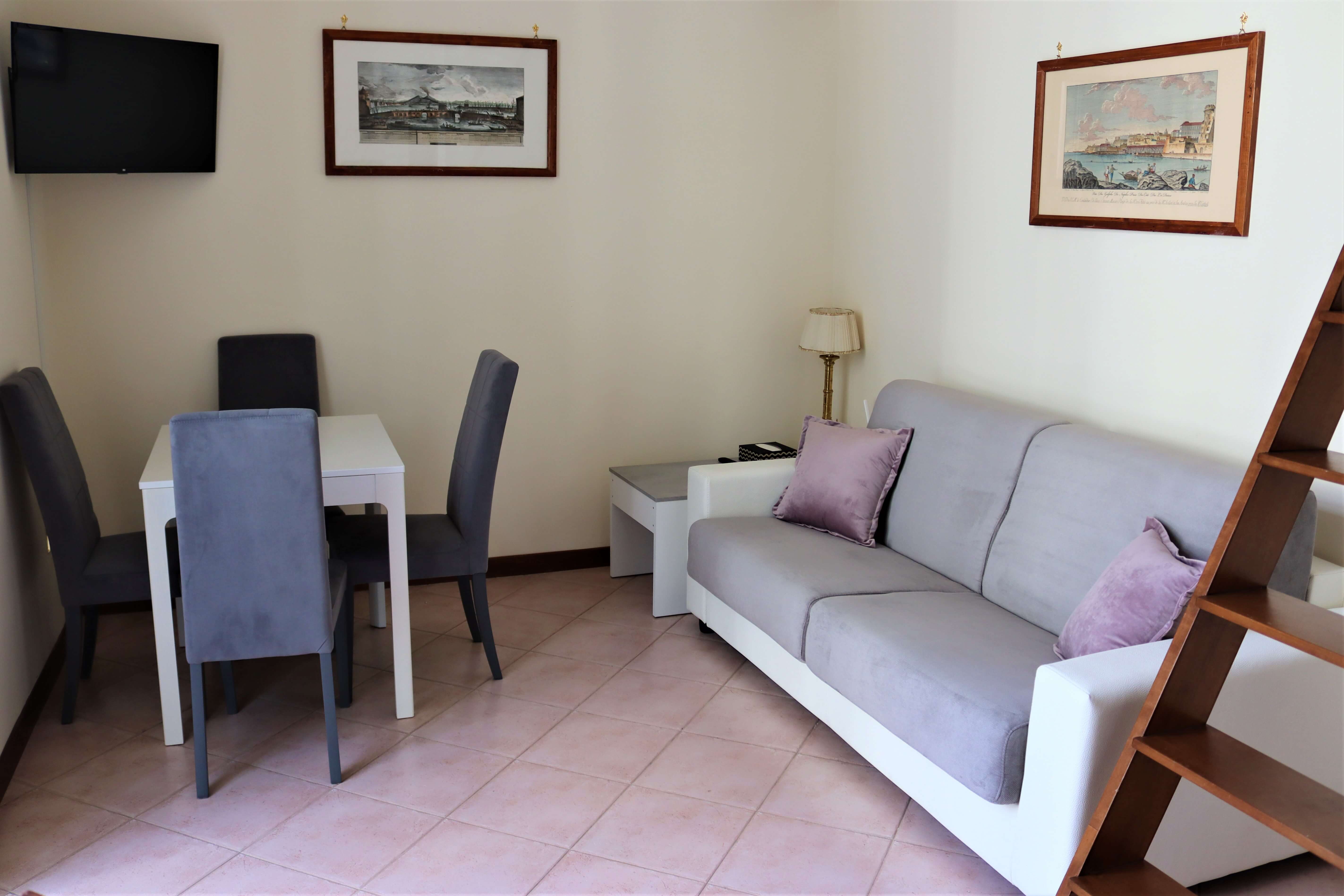 Vista del interior del apartamento